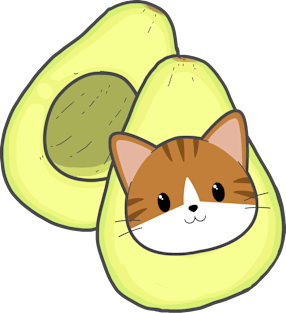 Avo-cat-o Magnet