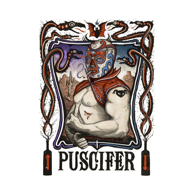 Retro vintage style puscifer by NeniTompel