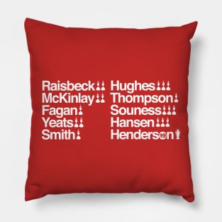 Captains of the Title Winners Pillow