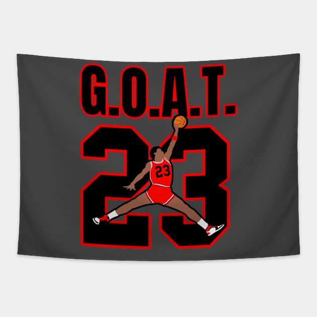 G.O.A.T. 23 Tapestry by Gamers Gear