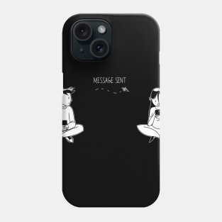 Distant Love (Black) Phone Case