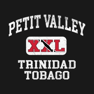 Petit Valley, Trinidad and Tobago - XXL Athletic design T-Shirt