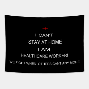 I CANT STAY HOME Tapestry