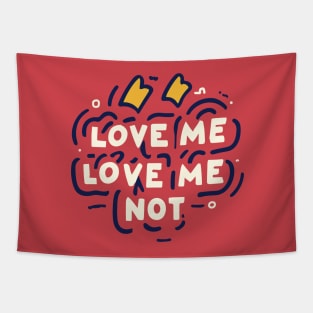 love me, love me not Tapestry