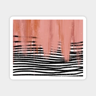 Pink Waterfalls Magnet