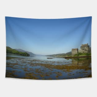 Eilean Donan Castle Scotland Tapestry