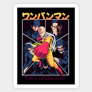 One Punch Man S2- Group Sticker Set 5X7, Collect all your