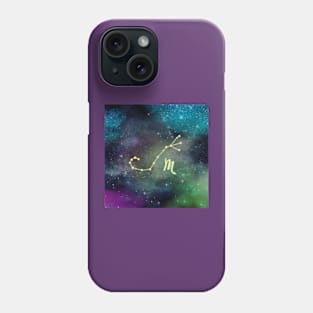 Scorpio Constellation Starry Night Sky Phone Case