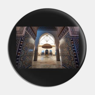 Dar Menebhi Palace museum in Marrakech, Morocco Pin