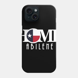 HOME Abilene (text white long) Phone Case