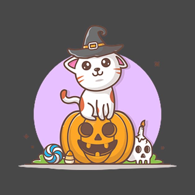 Halloween cat by I'm Friendly :)