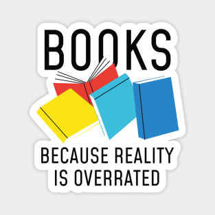 Books Reality Overrated Magnet