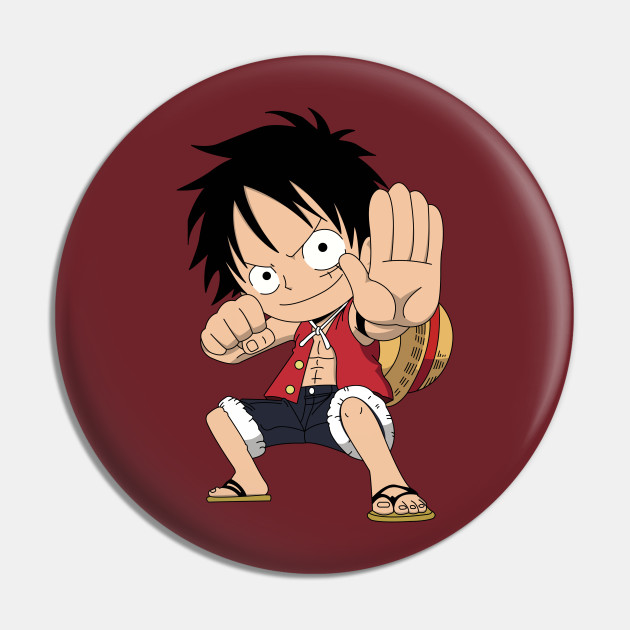 Chibi Monkey D Luffy Gear 2 Monkey D Luffy Pin Teepublic