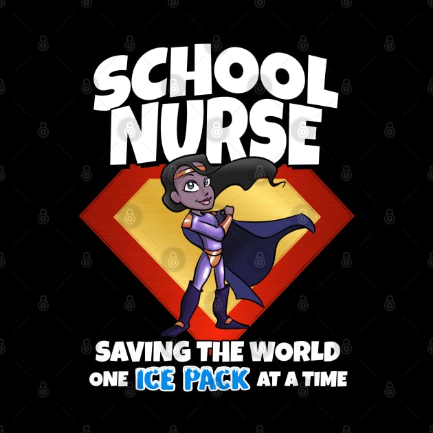 School Nurse Saving The World One Ice Pack At A Time DK Skin by Duds4Fun