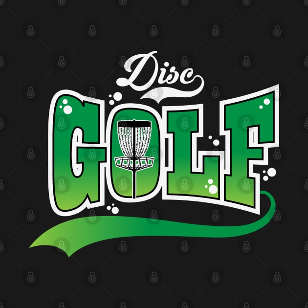 Disc Golf Green by CTShirts