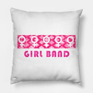 Girl Band Pillow