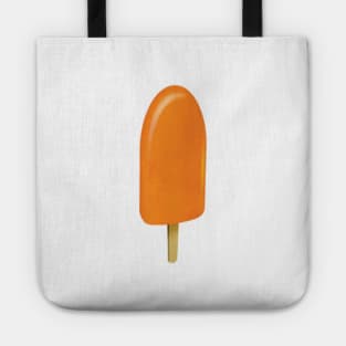 Orange single popsicle Tote