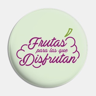 Frutas para las que disfrutan Pin