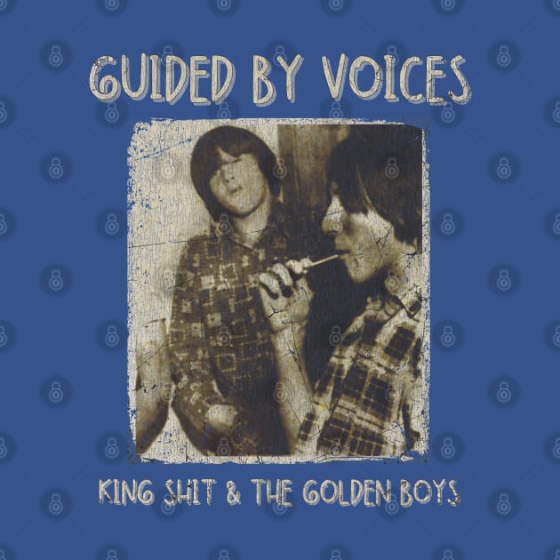 Guided By Voices Vintage 1983 // King Shit & The Golden Boys Original Fan Design Artwork by A Design for Life