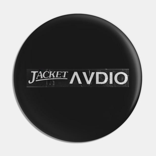 Jacket Audio sign Pin by jacketaudio.com