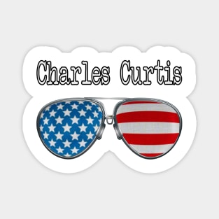 AMERICA PILOT GLASSES CHARLES CURTIS Magnet