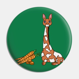 BUNNY-GIRAFFE Pin