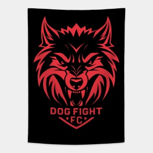 Dog Fight FC Tapestry