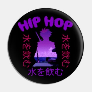 Hip Hop - Rare Japanese Vaporwave Aesthetic Pin