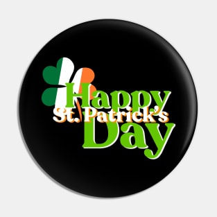 Happy St. Patrick's Day Pin