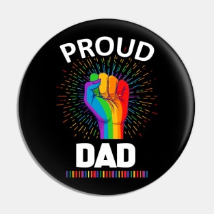 Proud Dad Gay Lgbt Pin