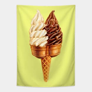 Soft Serve Twin Cone Tapestry