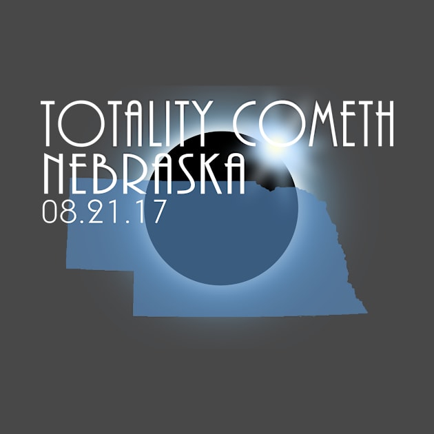 Total Eclipse Shirt - Totality NEBRASKA Tshirt, USA Total Solar Eclipse T-Shirt August 21 2017 Eclipse T-Shirt T-Shirt T-Shirt by BlueTshirtCo