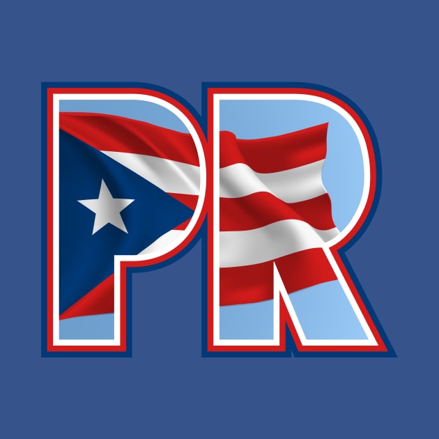 Orgullo Boricua - Puerto Rico - Bandera by verde