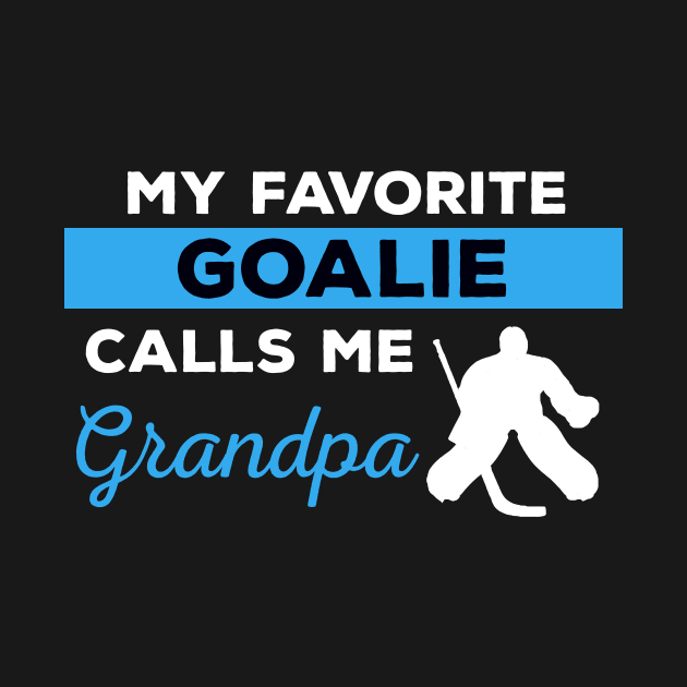 Hockey Goalie Grandpa by mikevdv2001