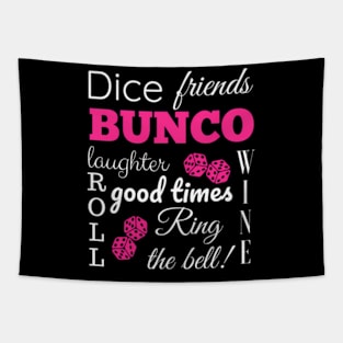 Bunco Dice Times Tapestry