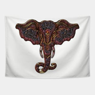 Decorative elephant head Tapestry