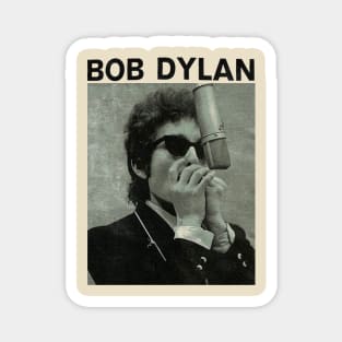 Vintage Bob Dylan 1975 Magnet