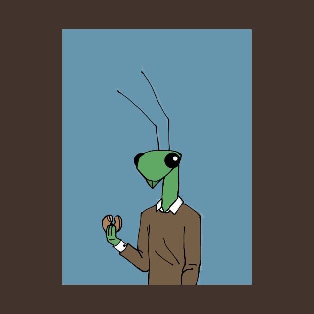 Office Mantis by PruneyToons