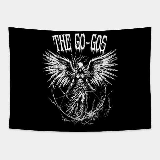 The gogos metal Tapestry by yudix art