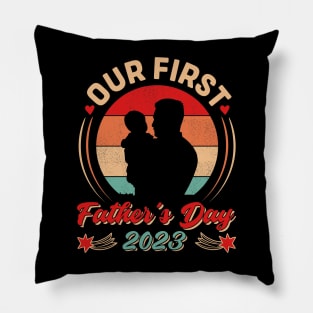 Our First Father's Day Pillow