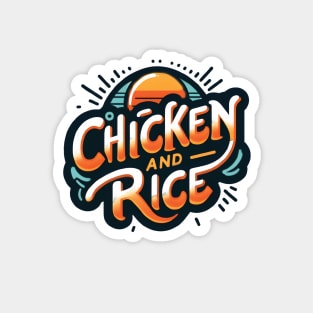 Chicken and Rice Magnet