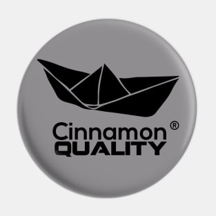 Cinnamon Quality Logo Negro Pin