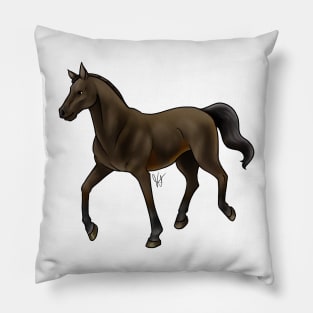 Horse - Thoroughbred - Black Pillow