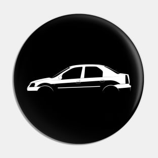 Dacia Logan (2004) Silhouette Pin