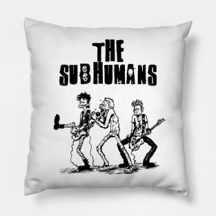 One show of The Subhumans Pillow