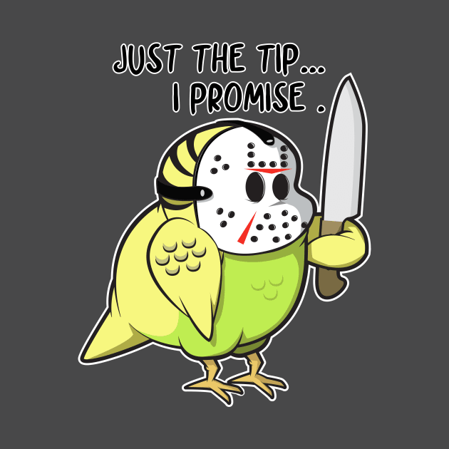 jason mask Parakeet "just the tip" by CoySoup