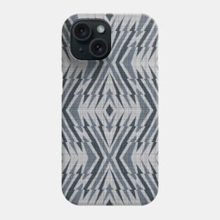 Geometric pattern. Rhombuses and lines Phone Case