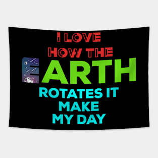 Funny and Creative Earth Love Pun Tapestry