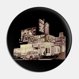 1920s nightclub Cotton Club Pin