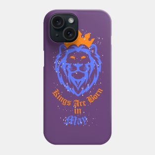 Vintage Kings Birthday in May Essential Gift T-Shirt Phone Case